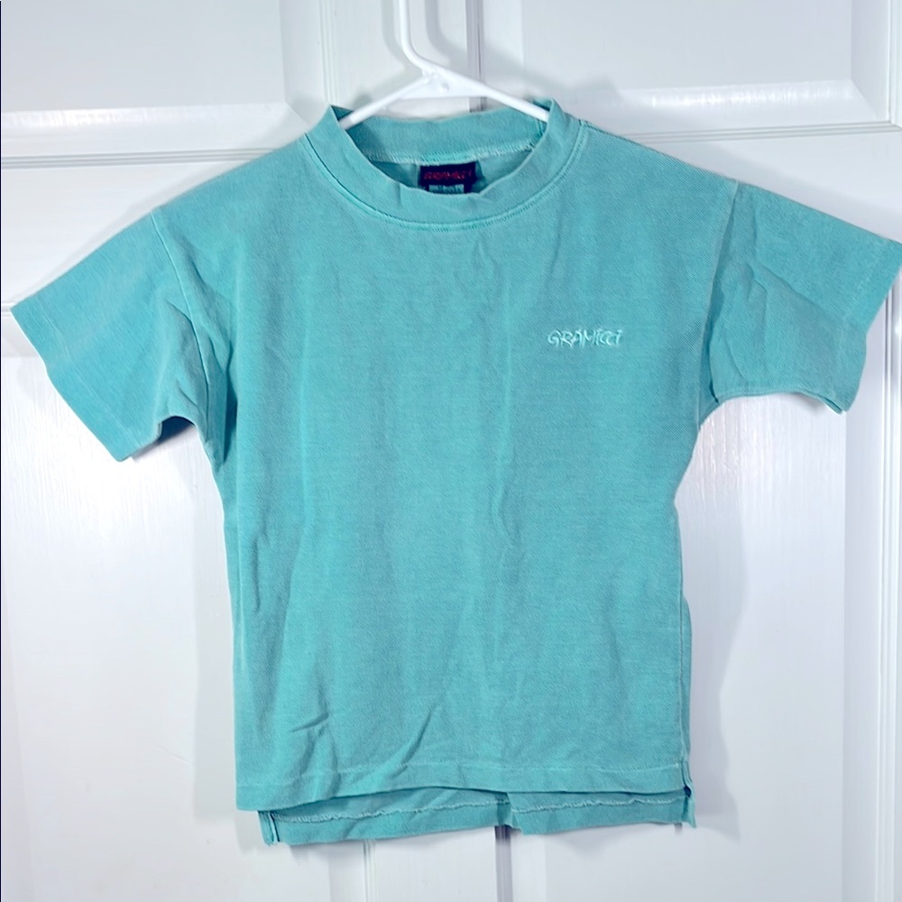 Gramicci Kids 5/6 Cotton Short Sleeve Hiking TOP Outdoor Youth Shirt